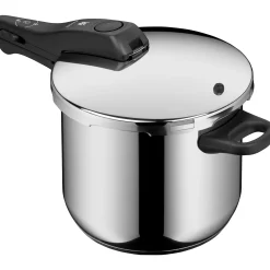 WMF Perfect One Pot Schnellkochtopf mit Dampfgareinsatz, 22 cm, 6,5 Liter| Schnellkochtöpfe|Induktionstöpfe