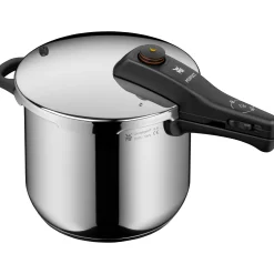 WMF Perfect One Pot Schnellkochtopf mit Dampfgareinsatz, 22 cm, 6,5 Liter| Schnellkochtöpfe|Induktionstöpfe