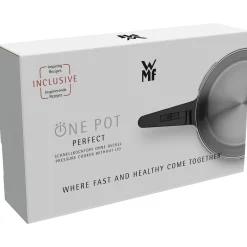 WMF Perfect One Pot Schnellkochtopf-Unterteil, 22 cm, 4,5 Liter| Schnellkochtöpfe|Induktionstöpfe
