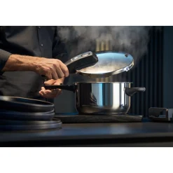 WMF Perfect One Pot Schnellkochtopf-Unterteil, 22 cm, 3,0 Liter| Schnellkochtöpfe|Induktionstöpfe
