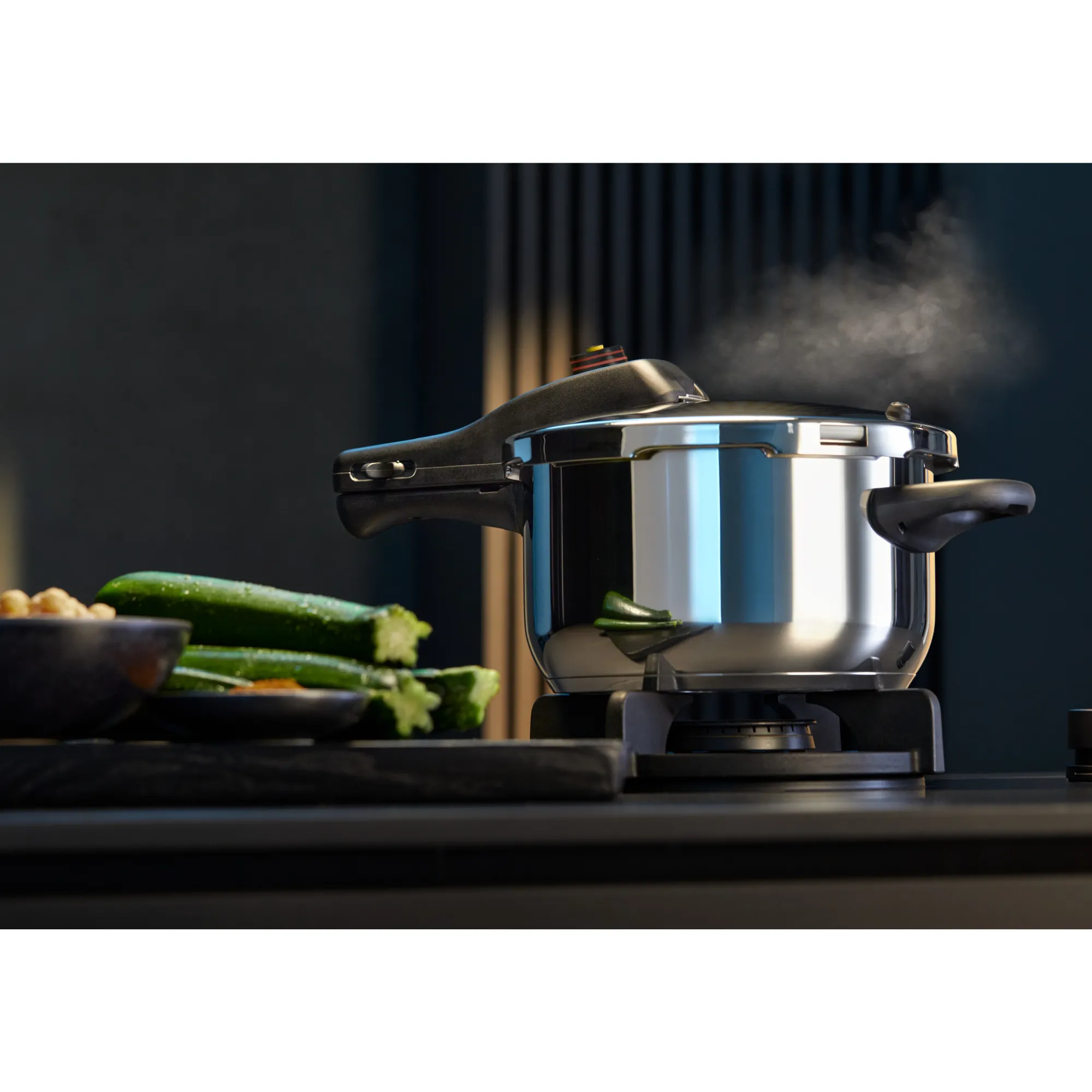 WMF Perfect One Pot Schnellkochtopf-Set, 22 cm, 8,5 und 4,5 Liter| Schnellkochtöpfe|Induktionstöpfe