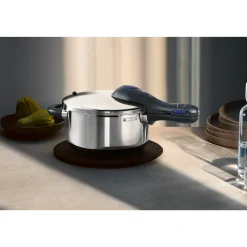 WMF Perfect Plus One Pot Schnellkochtopf-Set, 22 cm, 4,5 und 3,0 Liter| Schnellkochtöpfe|Induktionstöpfe
