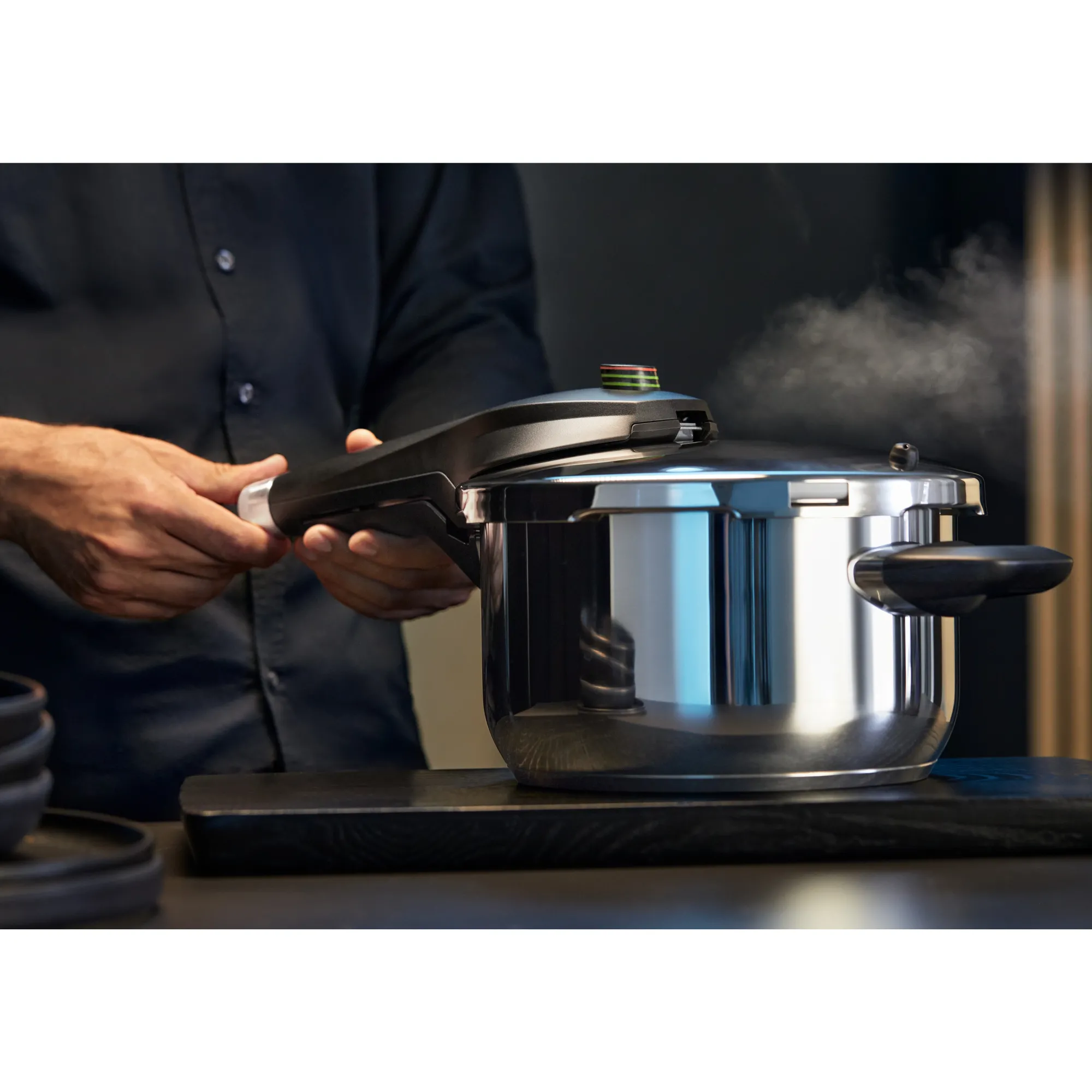 WMF Perfect Premium One Pot Schnellkochtopf, 22 cm, 4,5 Liter| Schnellkochtöpfe|Induktionstöpfe