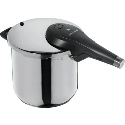 WMF Perfect Premium One Pot Schnellkochtopf-Set mit Dampfgareinsatz, 22 cm, 6,5 und 3,0 Liter| Schnellkochtöpfe|Induktionstöpfe