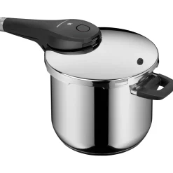 WMF Perfect Premium One Pot Schnellkochtopf-Set mit Dampfgareinsatz, 22 cm, 6,5 und 3,0 Liter| Schnellkochtöpfe|Induktionstöpfe