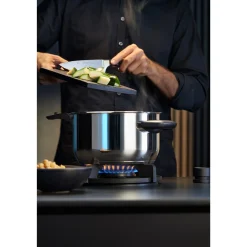 WMF Perfect Premium One Pot Schnellkochtopf-Set mit Dampfgareinsatz, 22 cm, 4,5 und 3,0 Liter| Schnellkochtöpfe|Induktionstöpfe
