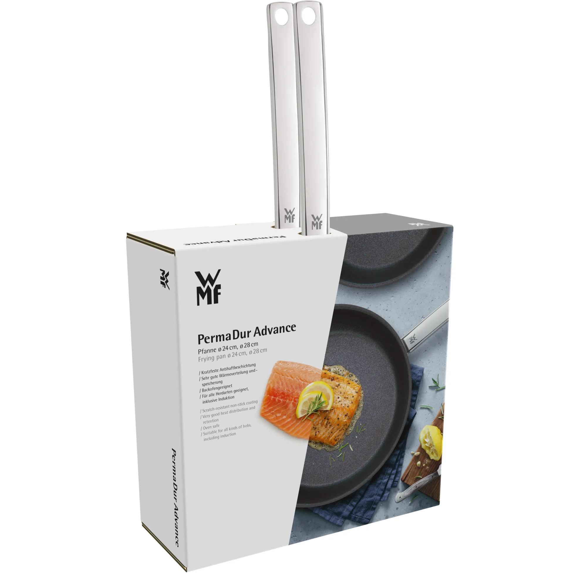 WMF PermaDur Advance Pfannen-Set, 2-teilig, 24 und 28 cm| Pfannen-Sets