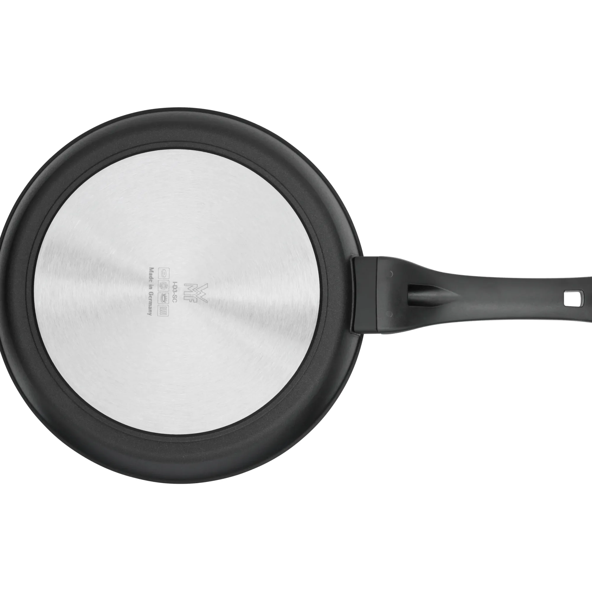 WMF PermaDur Premium Stielpfanne mit Wender, 28 cm| Küchenutensilien|Bratpfannen