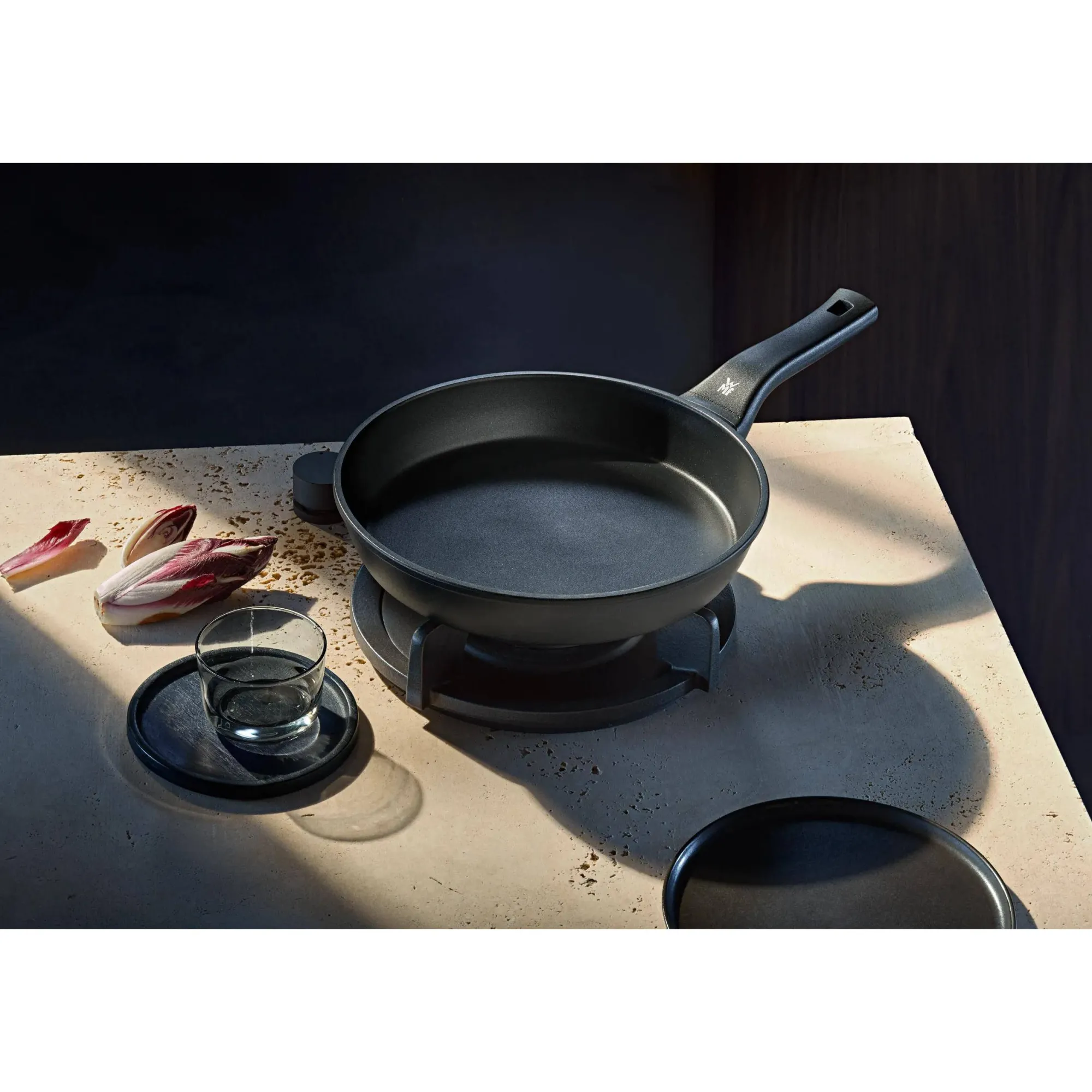 WMF PermaDur Premium Stielpfanne, 24 cm| Induktionspfannen|Bratpfannen