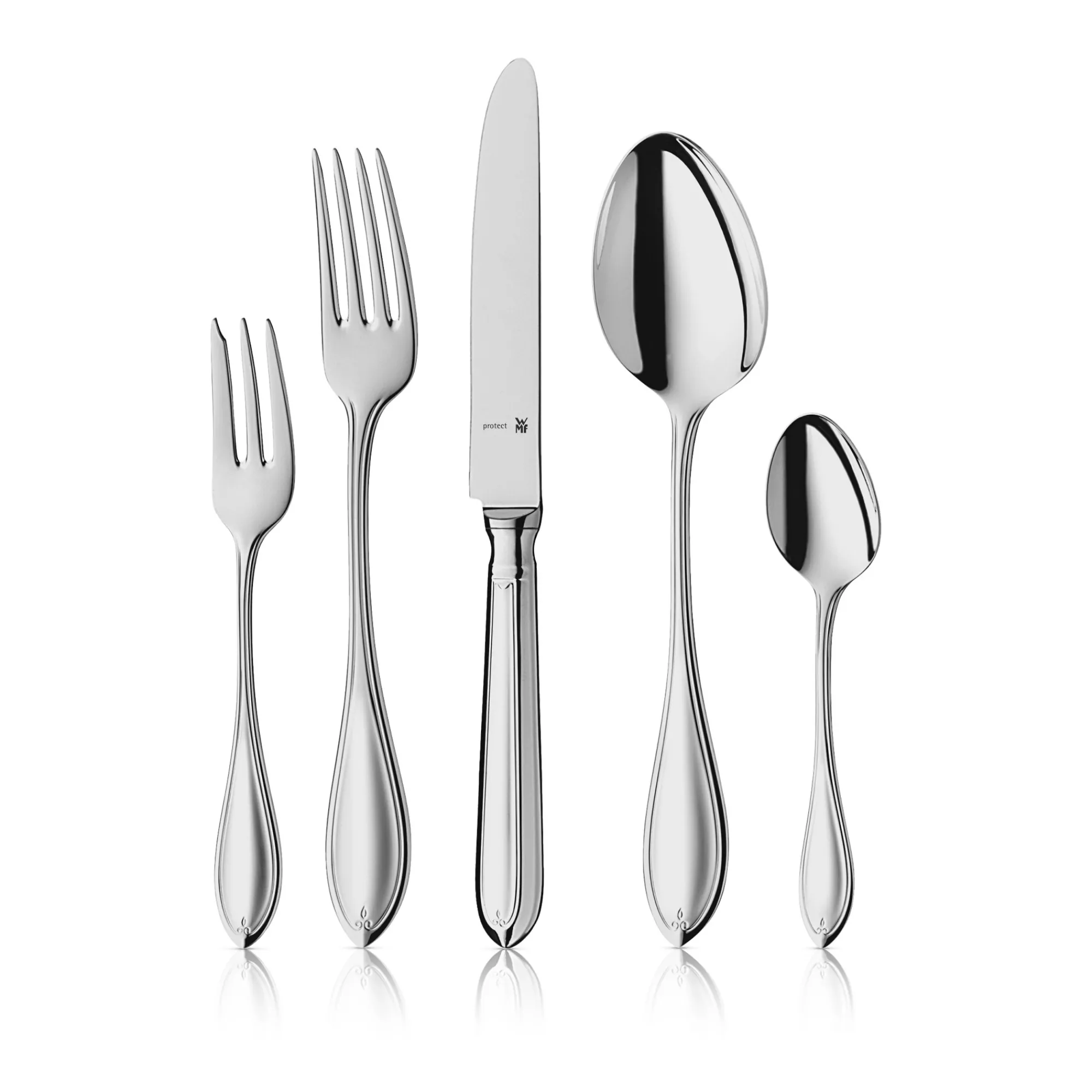 WMF Premiere Besteck-Set, 66-teilig, Cromargan protect®| Besteck-Sets