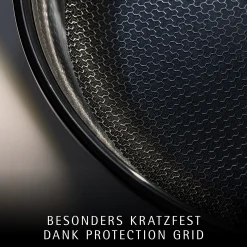 WMF Profi Resist Stielpfanne mit beschichtetem Schüttrand, 28 cm| Induktionspfannen|Bratpfannen