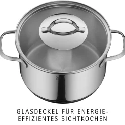 WMF Provence Plus Bratentopf mit Deckel, 20 cm| Bratentöpfe