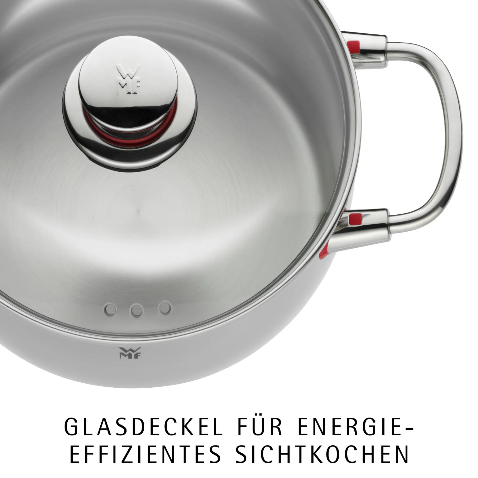 WMF Quality One Bratentopf mit Deckel, 20 cm| Bratentöpfe