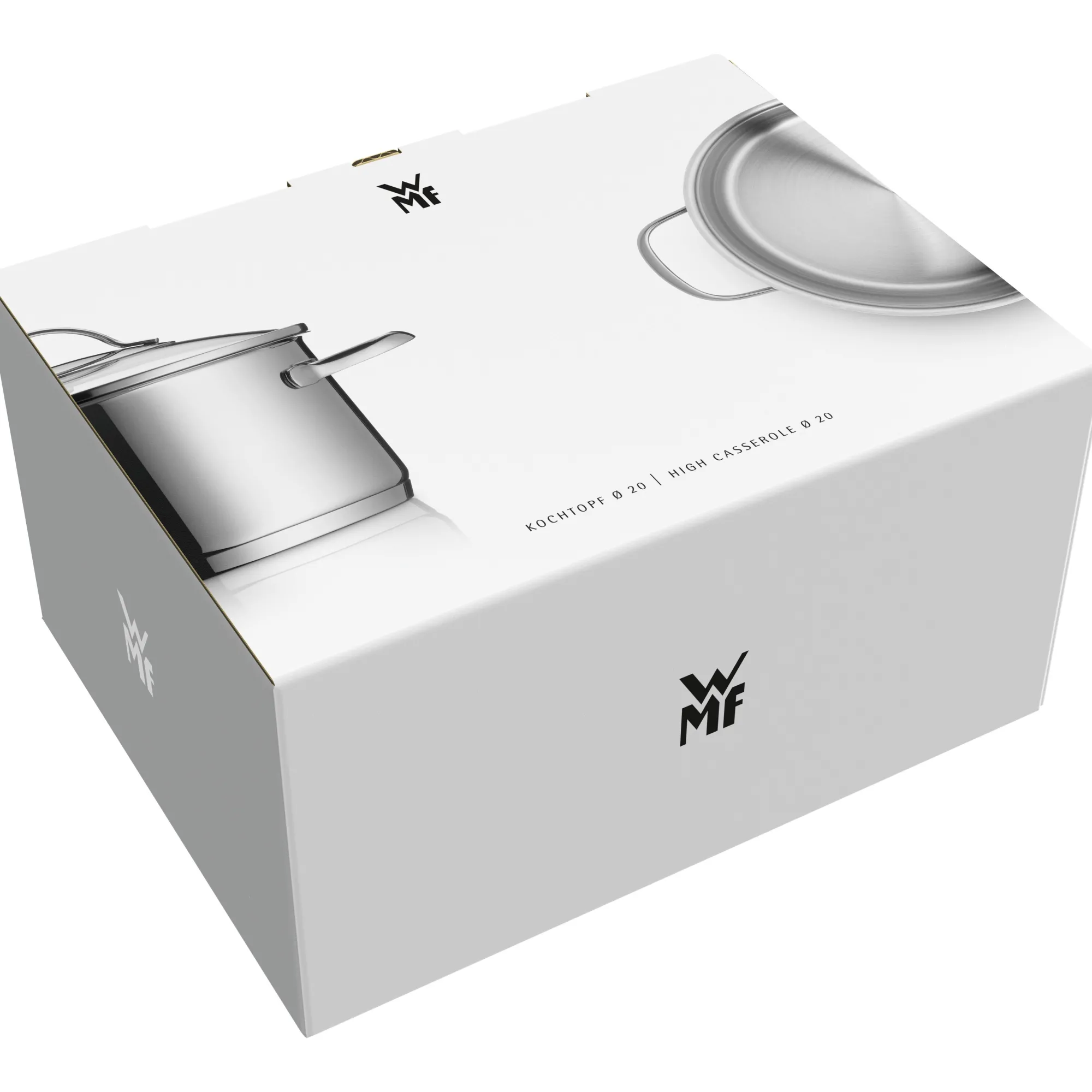WMF Quality One Kochtopf mit Deckel, 20 cm| Kochtöpfe|Induktionstöpfe