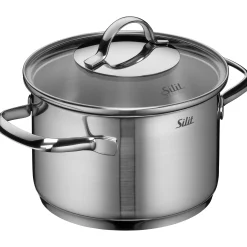 WMF Silit Achat Topf-Set, 4-teilig| Topfsets