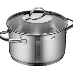 WMF Silit Achat Topf-Set, 4-teilig| Topfsets