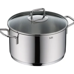 WMF Silit Extra Cook Kochtopf 24 cm mit Glasdeckel| Kochtöpfe