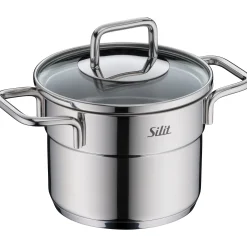 WMF Silit Extra Cook Mini-Kochtopf 12 cm mit Glasdeckel| Kochtöpfe
