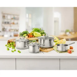 WMF Silit Extra Cook Mini-Kochtopf 12 cm mit Glasdeckel| Kochtöpfe