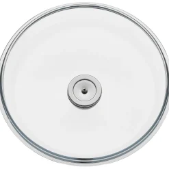 WMF Silit Glasdeckel mit Edelstahlgriff, 24 cm| Pfannendeckel|Zubehör Töpfe