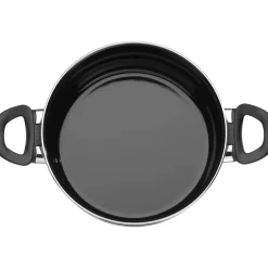 WMF Silit Silargan® Modesto Bratentopf mit Deckel, 24 cm, Black| Bratentöpfe