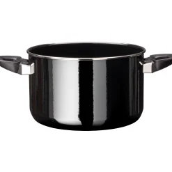 WMF Silit Silargan® Modesto Kochtopf mit Deckel, 24 cm, Black| Kochtöpfe|Induktionstöpfe