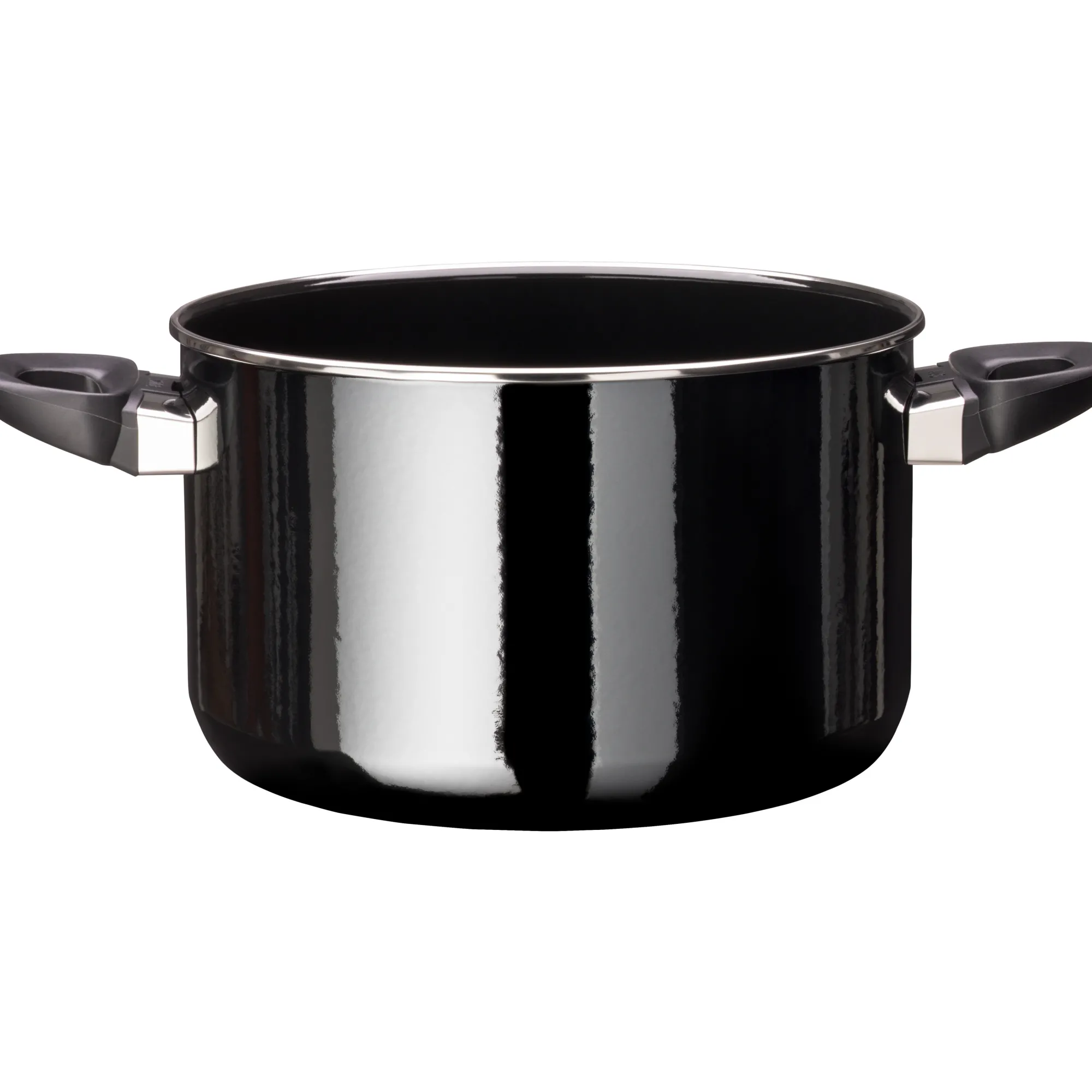 WMF Silit Silargan® Modesto Kochtopf mit Deckel, 24 cm, Black| Kochtöpfe|Induktionstöpfe