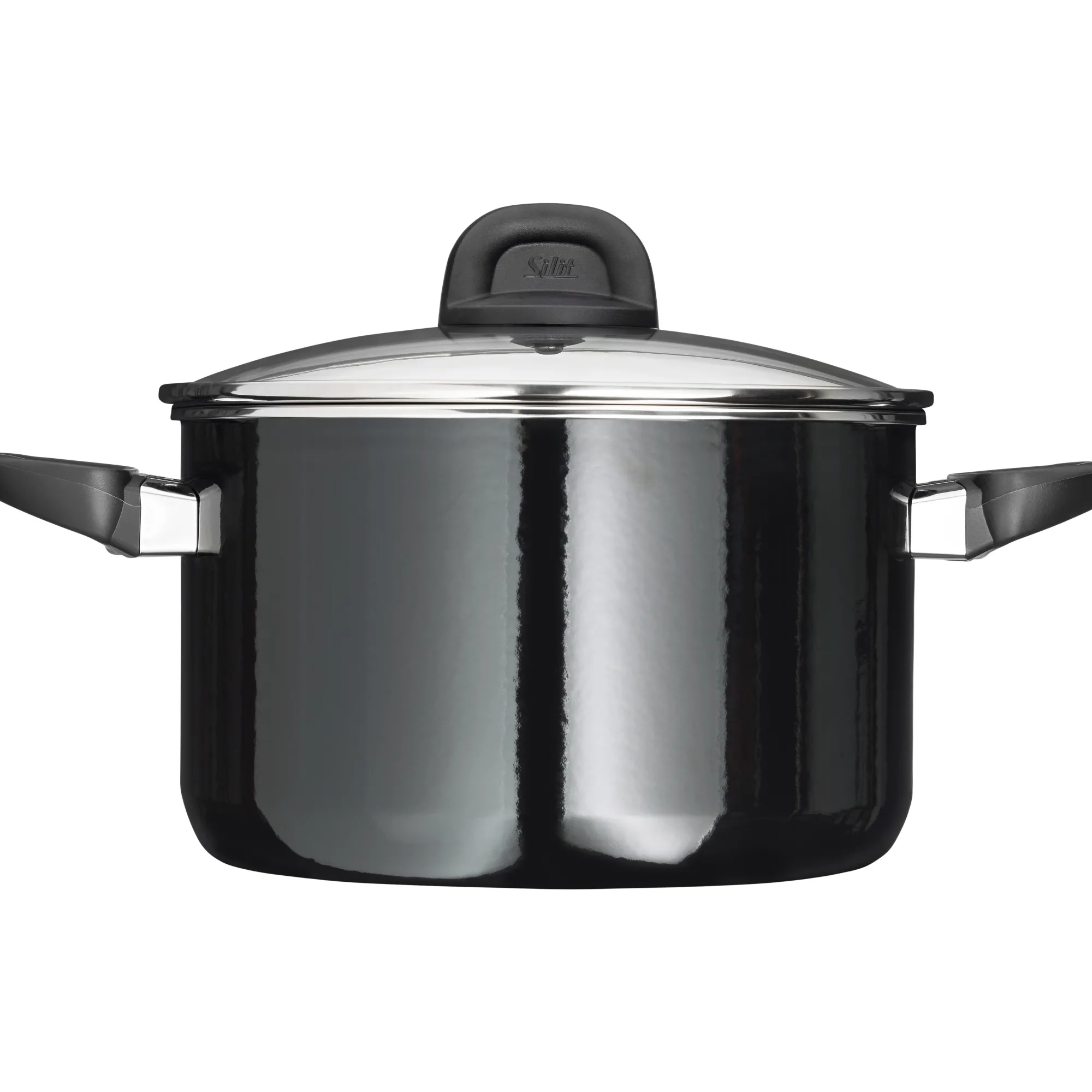 WMF Silit Silargan® Modesto Topf-Set 4-teilig, Black| Topfsets