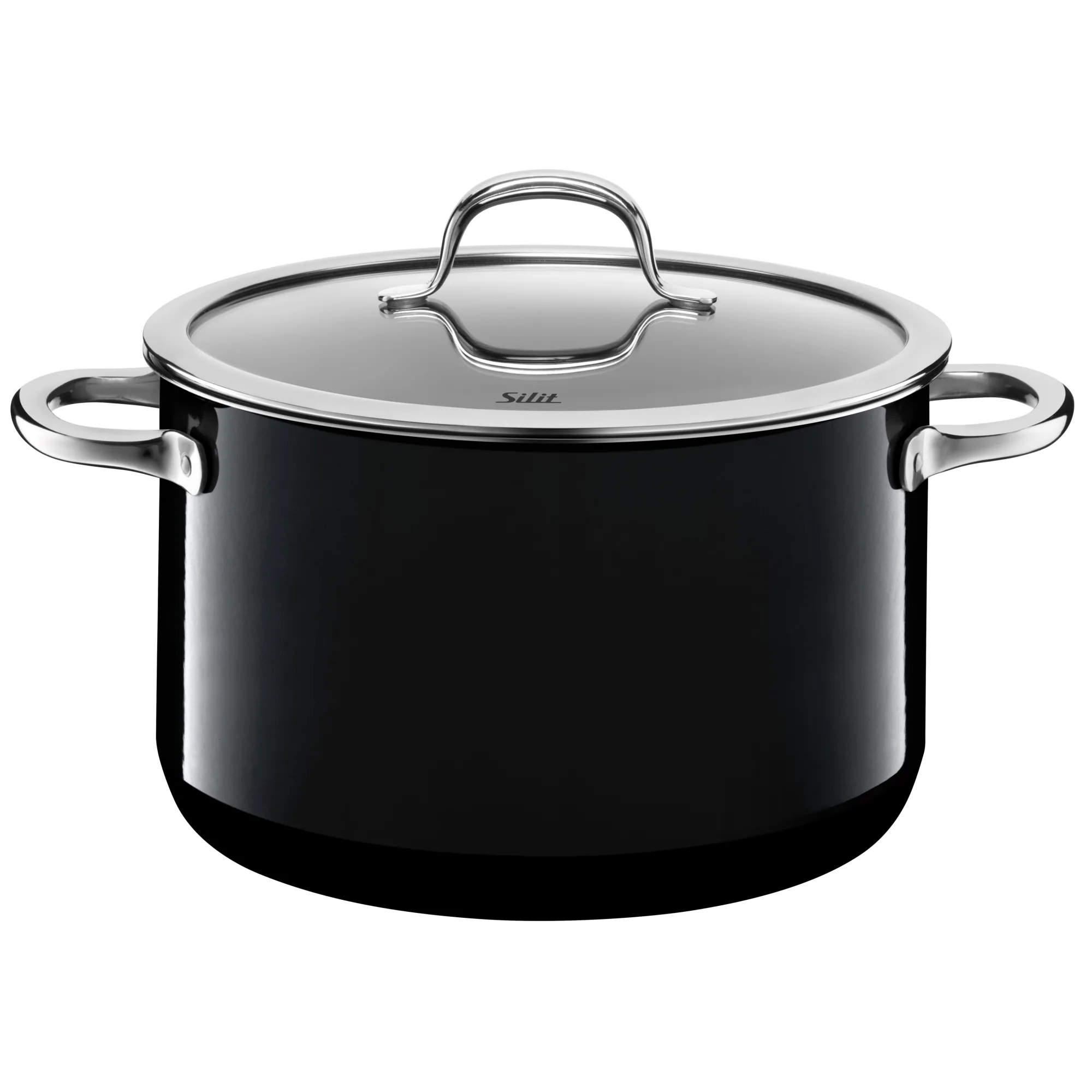WMF Silit Silargan® Passion Topf-Set, 4-teilig, Black| Topfsets