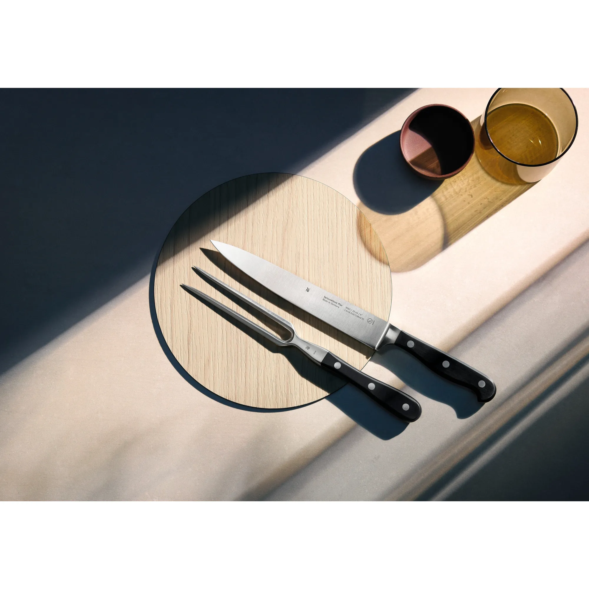 WMF Spitzenklasse Plus Tranchier-Vorteils-Set*, 2-teilig| Messersets