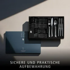WMF Virginia Besteck-Set, 30-teilig, Cromargan protect®| Besteck-Sets