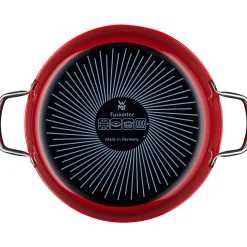 WMF Fusiontec Mineral Roasting Pan 28cm Red with lid| Schmorpfannen|Pfannen Mit Deckel