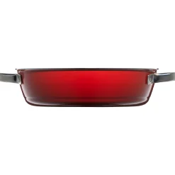 WMF Fusiontec Mineral Roasting Pan 28cm Red with lid| Schmorpfannen|Pfannen Mit Deckel
