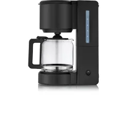 WMF Stelio Kaffeemaschine Glas, Deep Black| Filterkaffeemaschinen