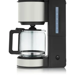 WMF Stelio Kaffeemaschine Glas, Paper White| Filterkaffeemaschinen