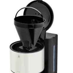WMF Stelio Kaffeemaschine Glas, Paper White| Filterkaffeemaschinen