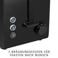 WMF Stelio Toaster Edition, Deep Black| Toaster
