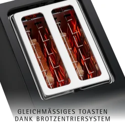 WMF Stelio Toaster Edition, Deep Black| Toaster